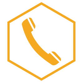 Icon telefoon oranje | Anso Brakel